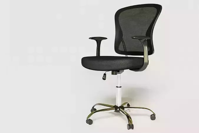 Silla de Oficina Operativa SO 006 Ergonomica Low-poly 3D model