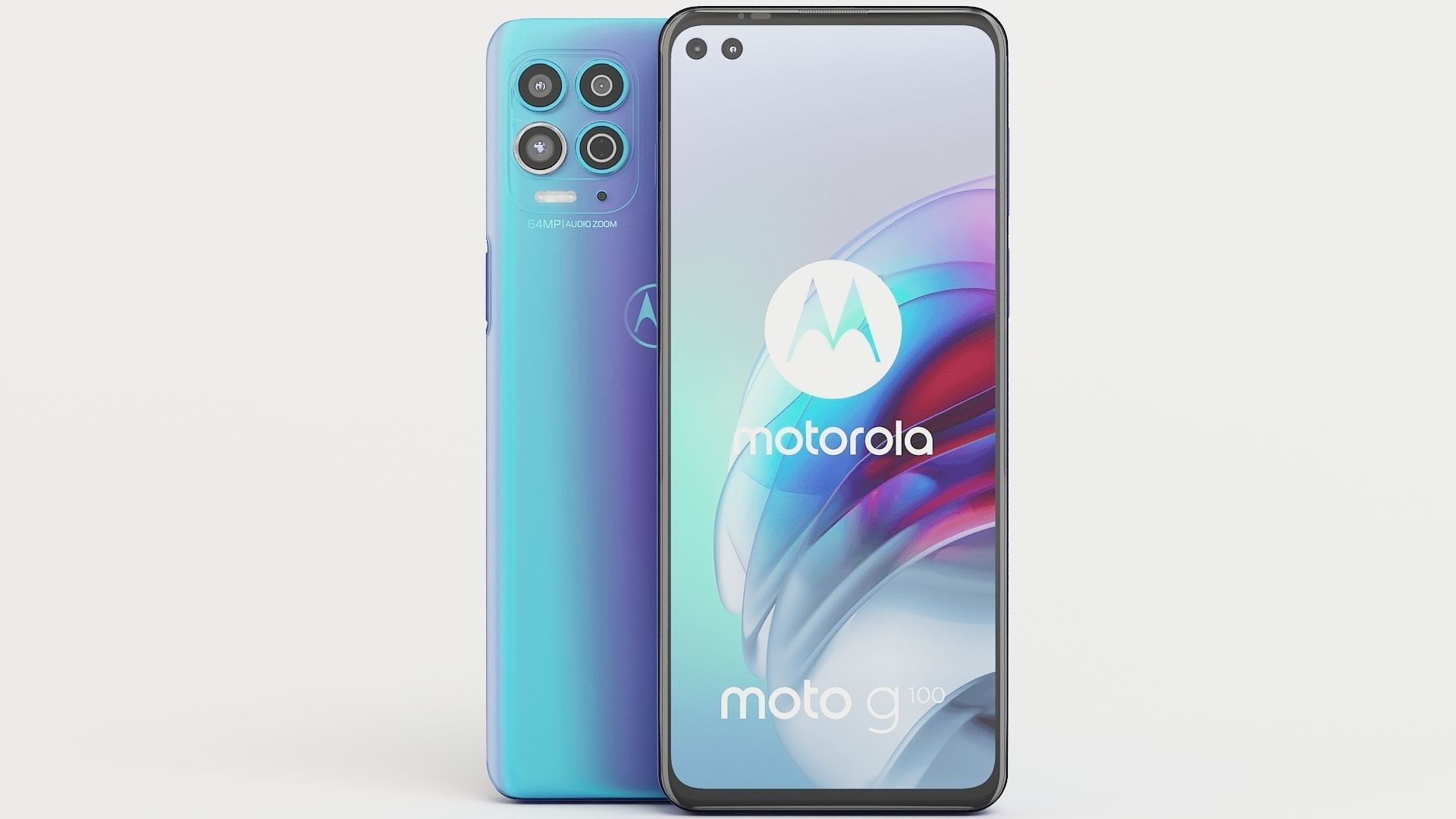 Motorola Moto G100 3D model_2