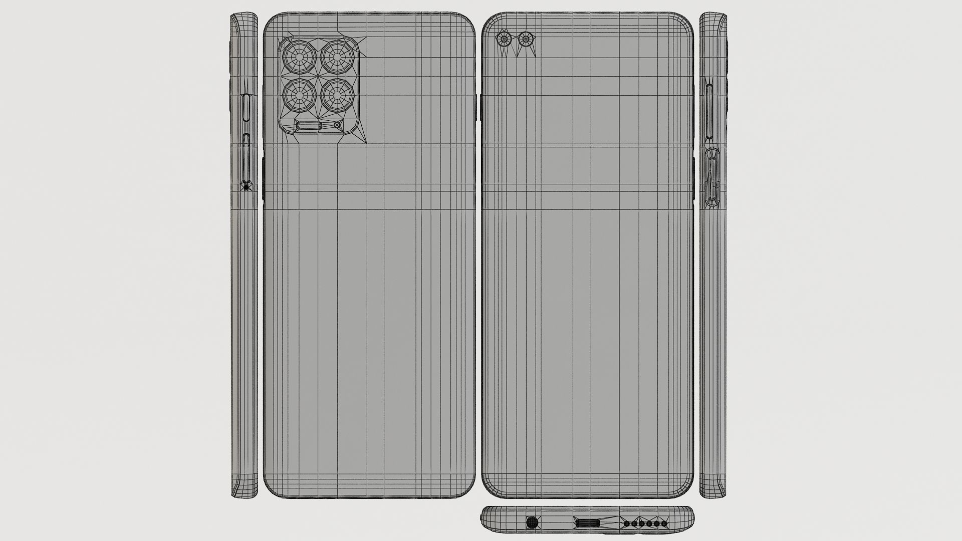Motorola Moto G100 3D model_22