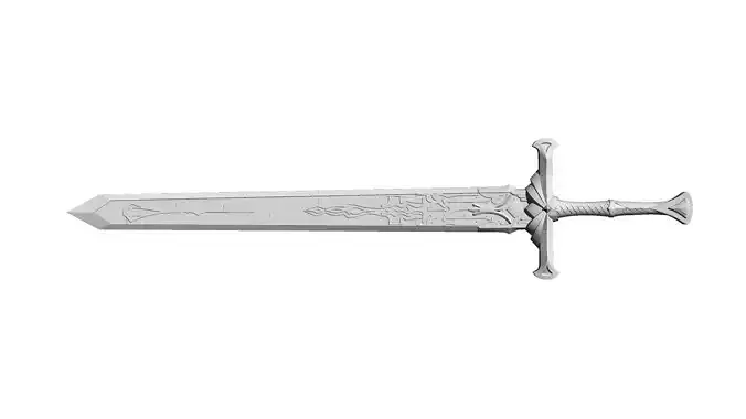 Genshin Impact  Favonius Greatsword 3D print model