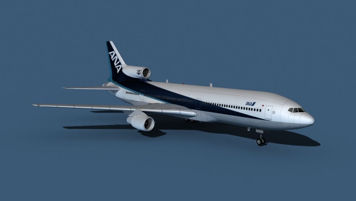 Lockheed L-1011-50 All Nippon Airways 3D model_3