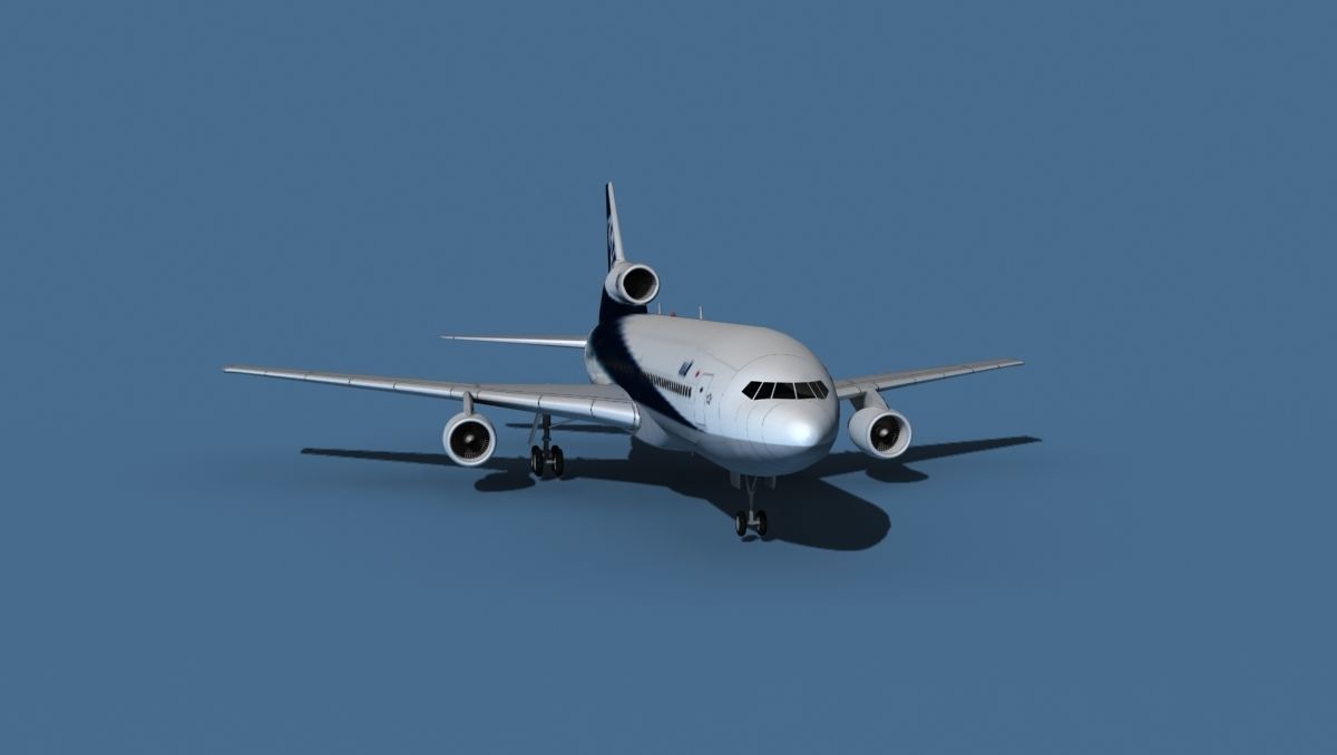 Lockheed L-1011-50 All Nippon Airways 3D model_2