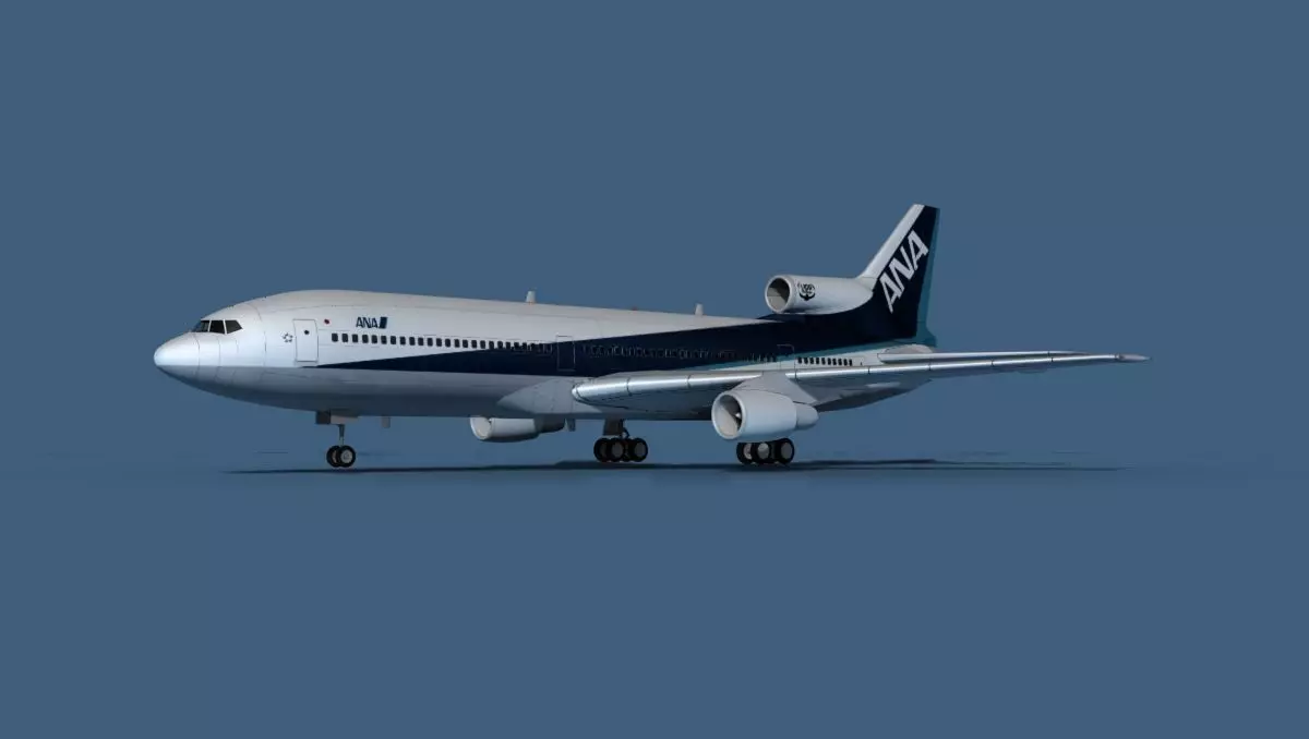 Lockheed L-1011-50 All Nippon Airways 3D model_0
