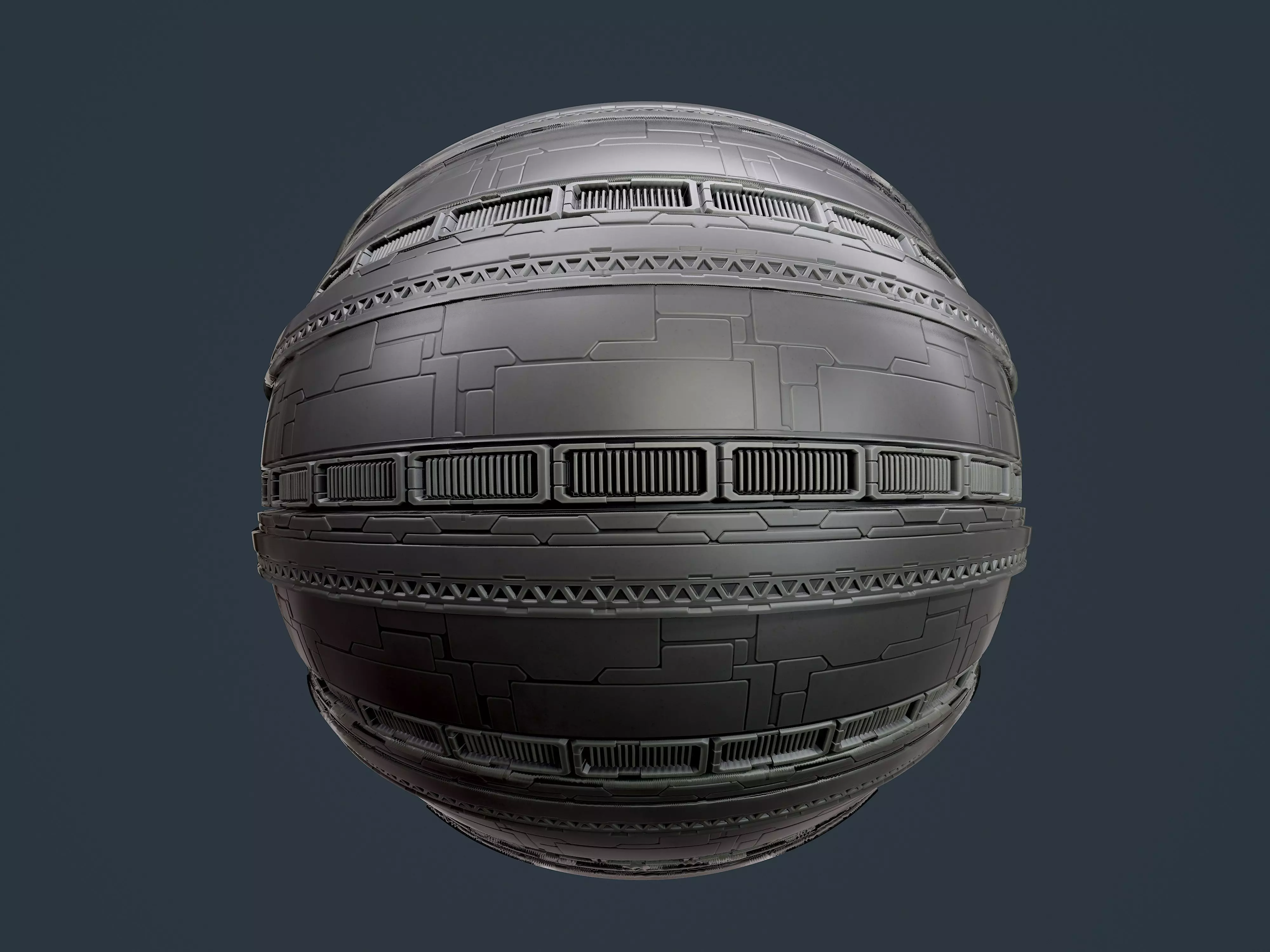 Sci-Fi Military Seamless PBR Texture 109 Texture_0