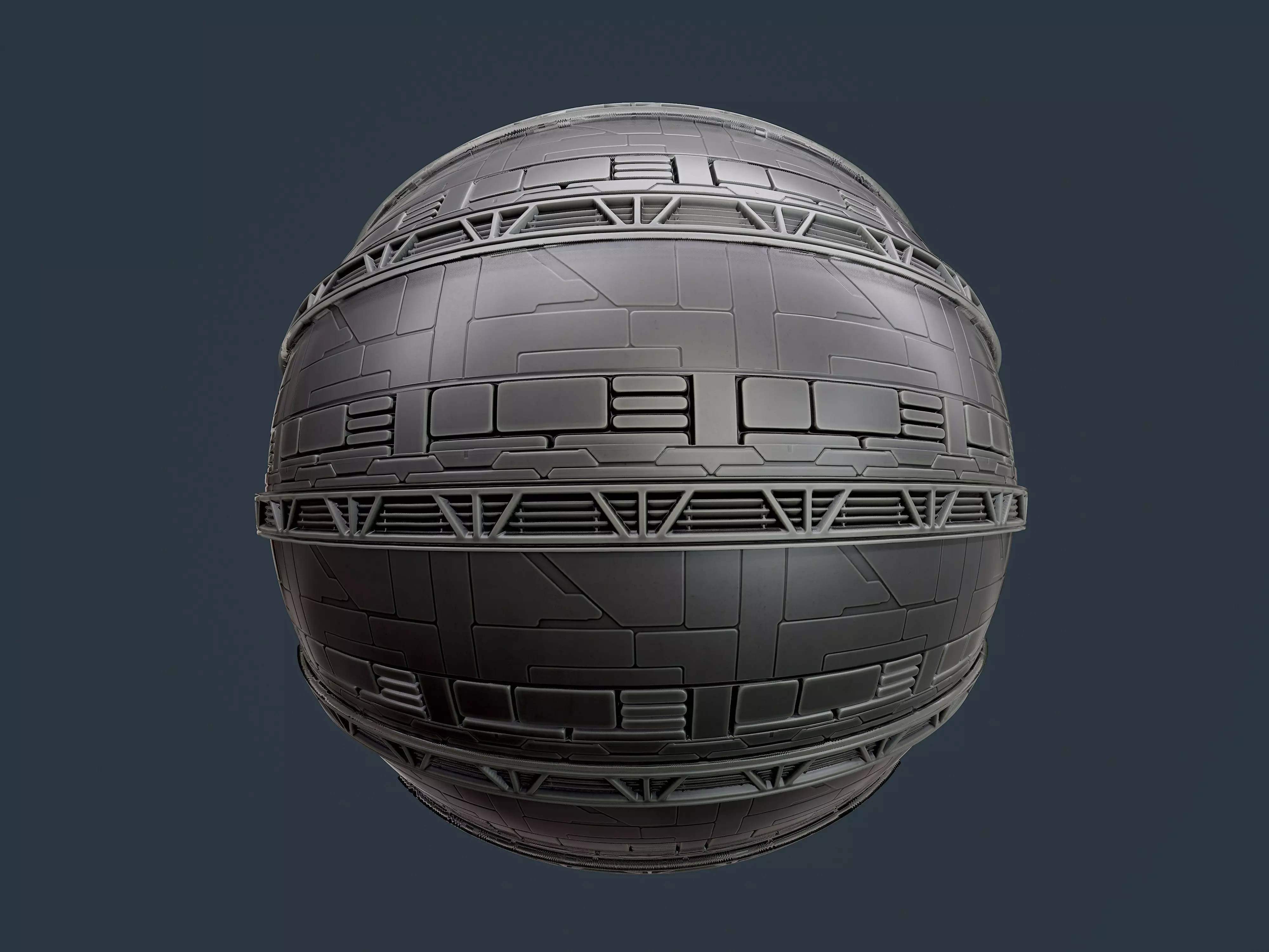 Sci-Fi Military Seamless PBR Texture 111 Texture_0