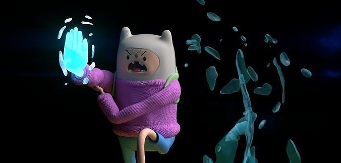 Finn The Human and Jake The Dog - Adventure Time 3D print model