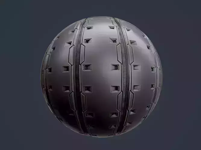 Sci-Fi Military Seamless PBR Texture 116 Texture