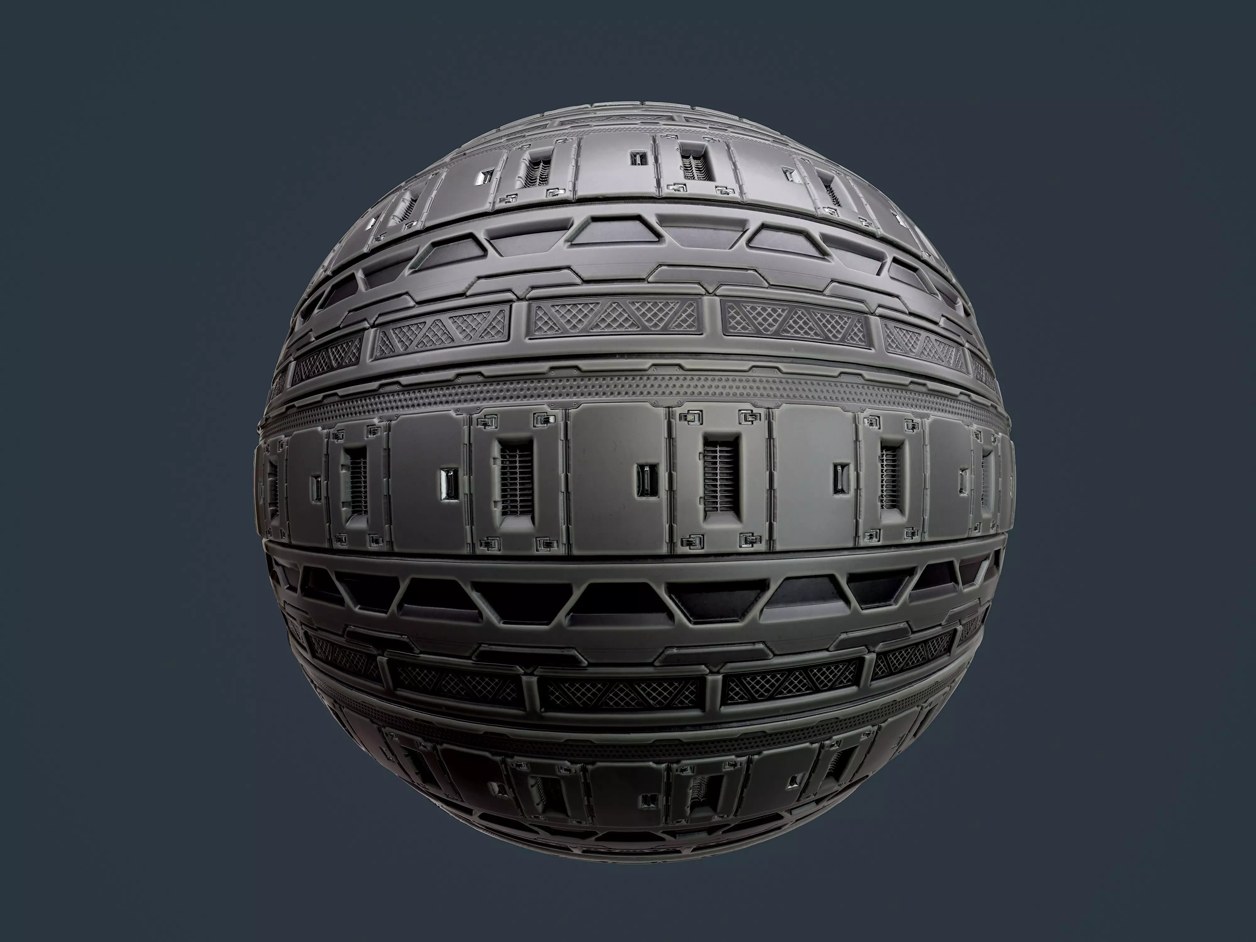 Sci-Fi Military Seamless PBR Texture 119 Texture_0