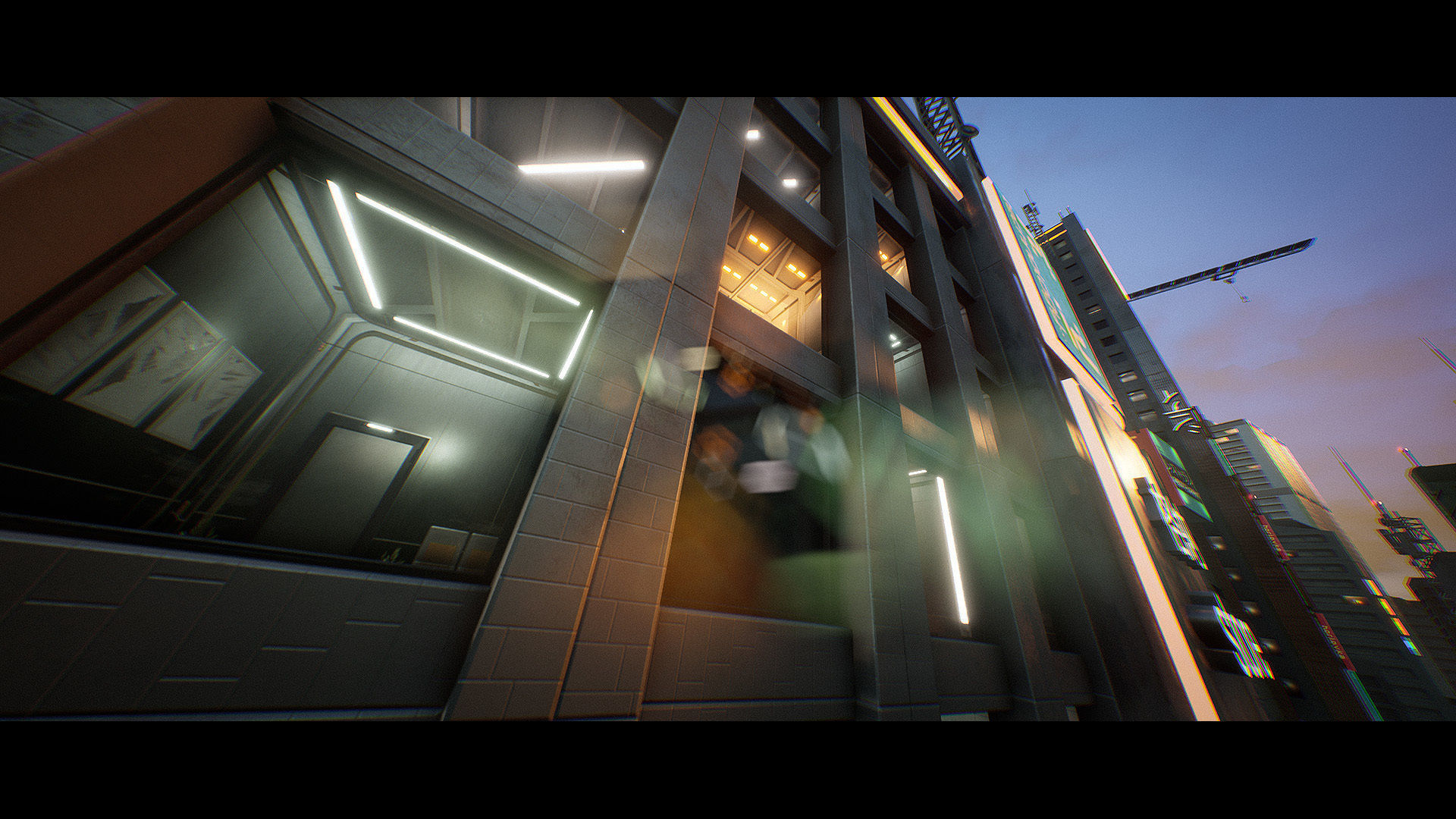 Urban City Kitbash Set - UE4 Low-poly 3D model_7