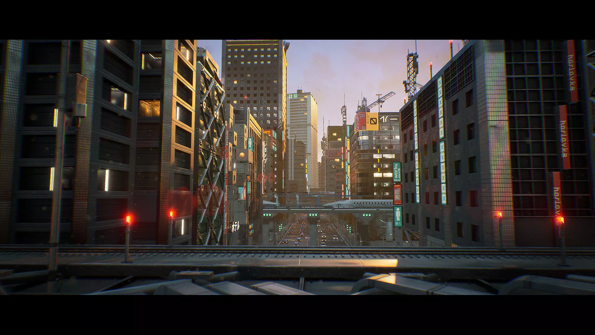 Urban City Kitbash Set - UE4 Low-poly 3D model_0