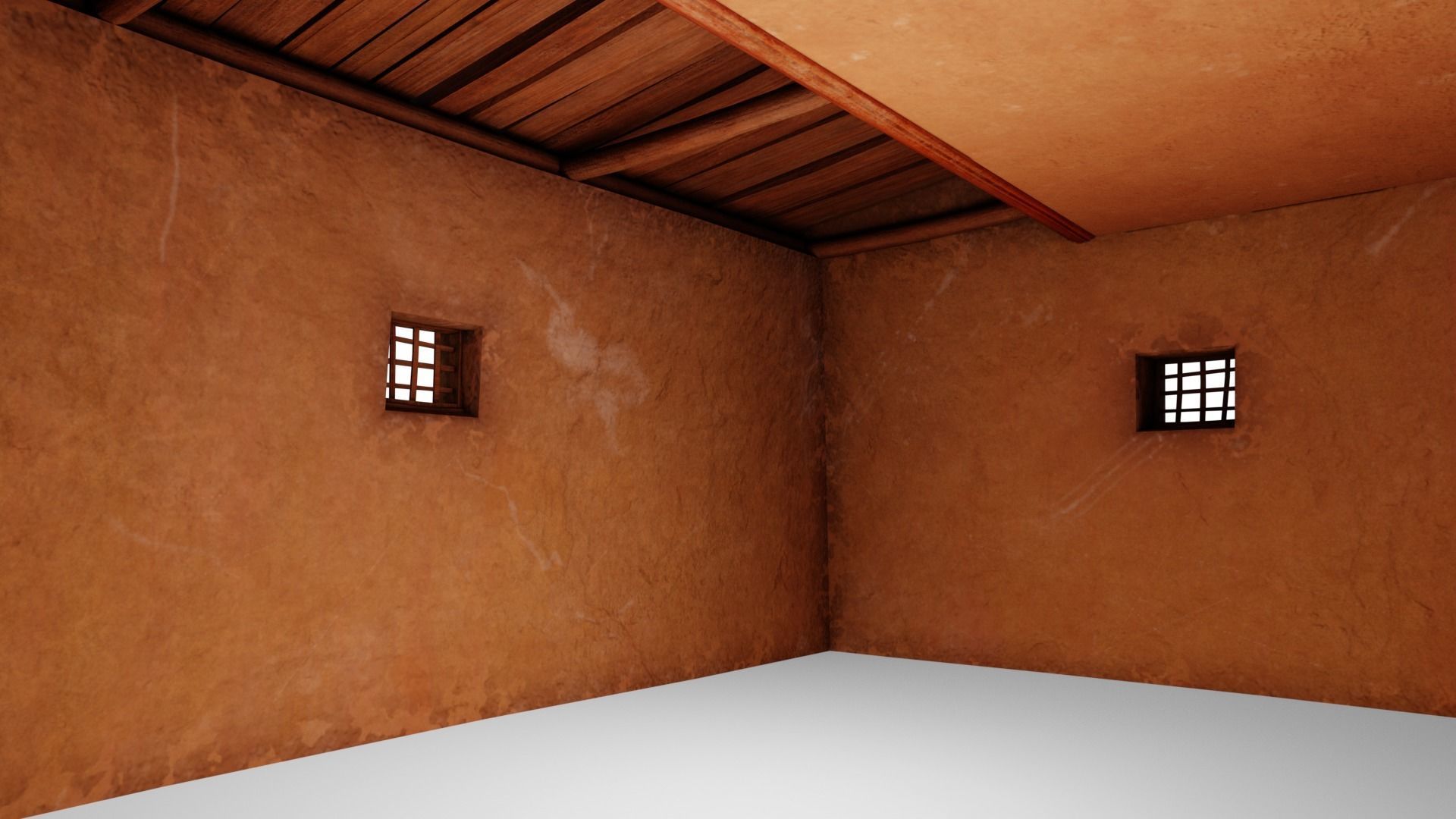 Sturdy Shanty Low-poly 3D model_18