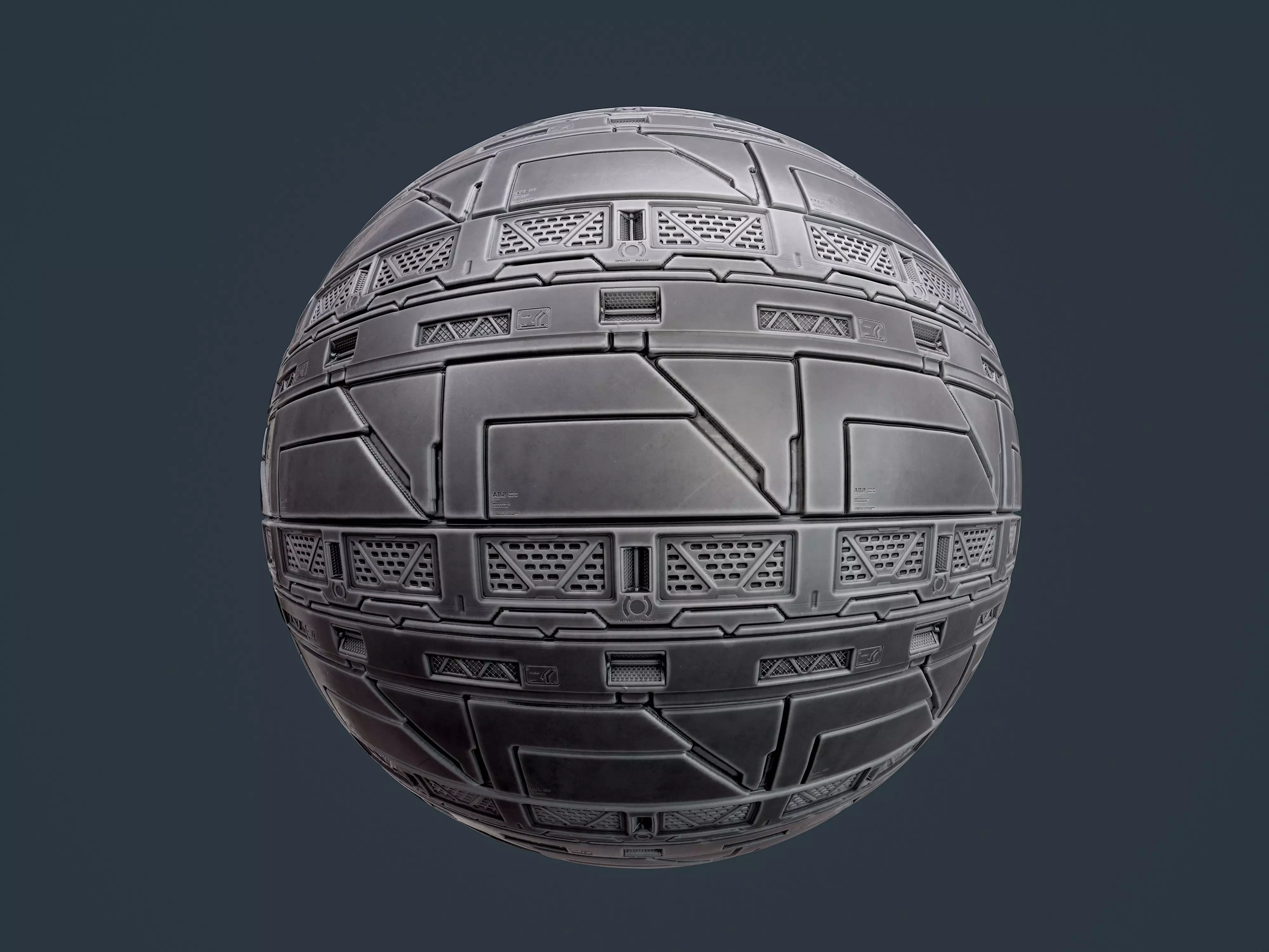 Sci-Fi Military Seamless PBR Texture 132 Texture_0