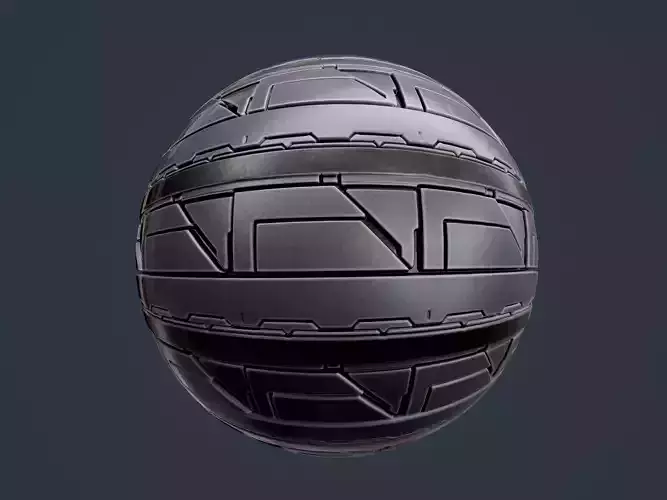 Sci-Fi Military Seamless PBR Texture 135