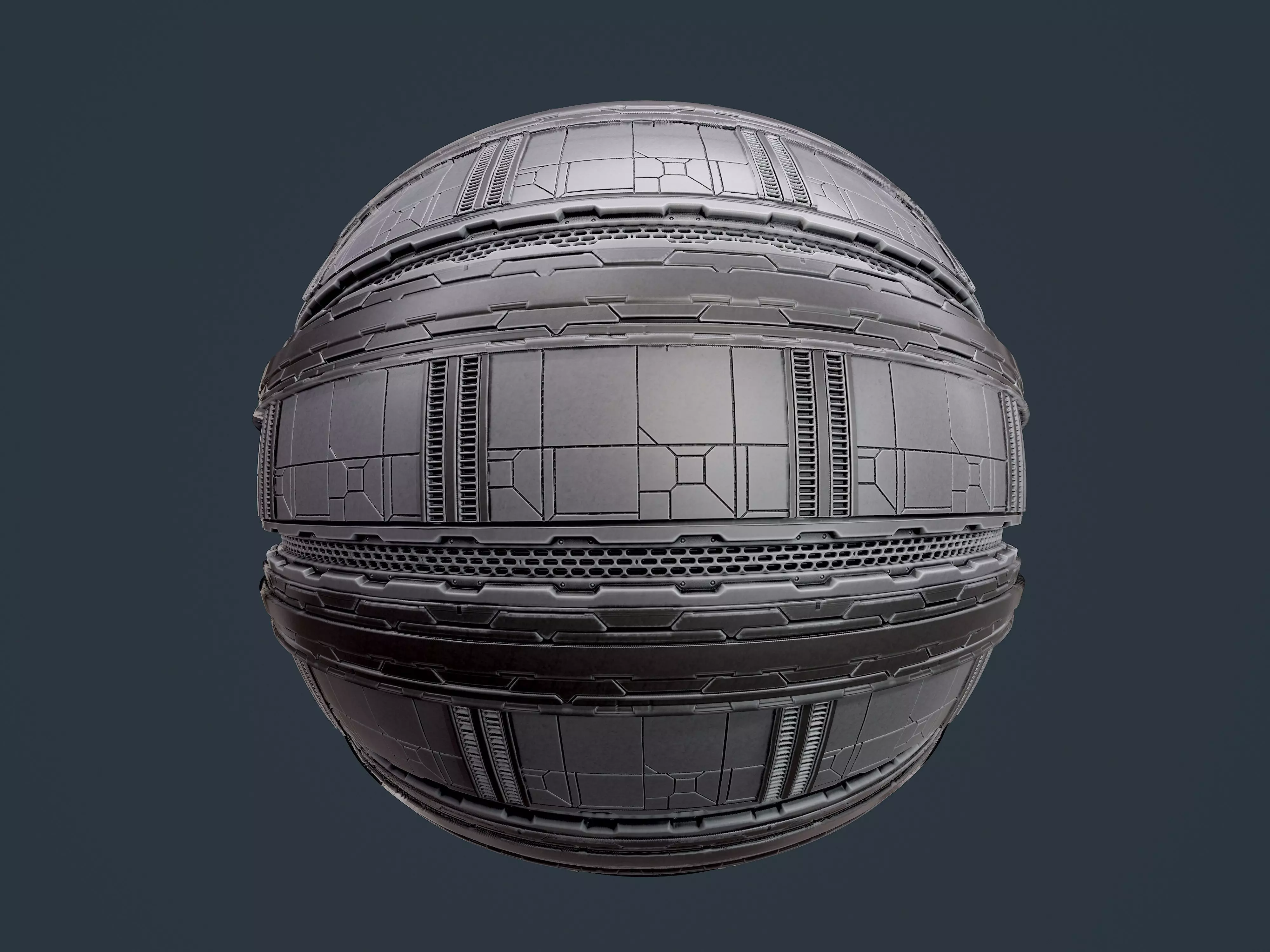 Sci-Fi Military Seamless PBR Texture 138 Texture_0