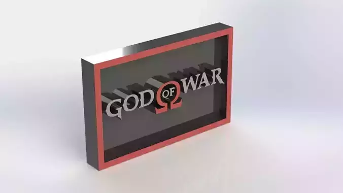 God of War Plaque