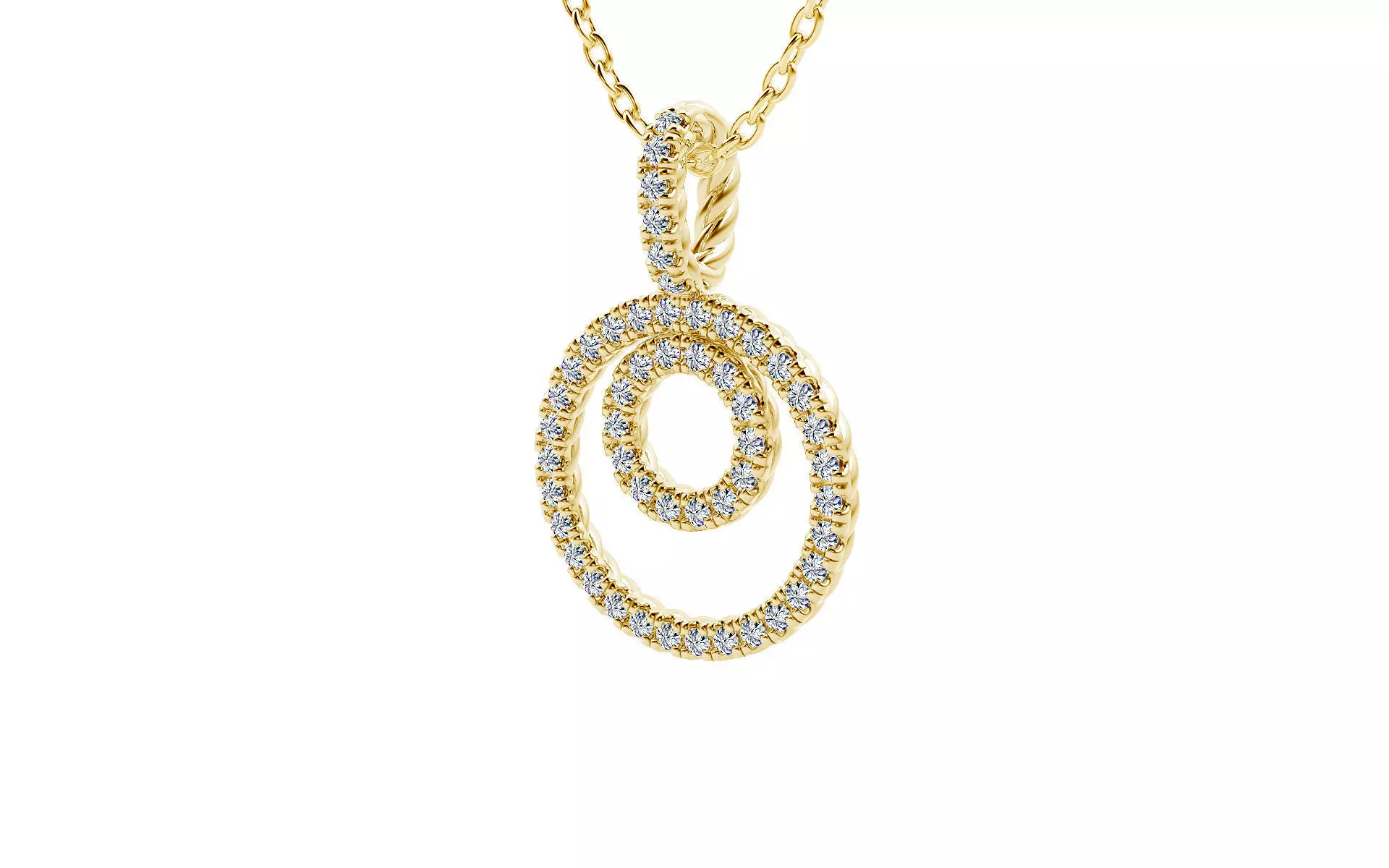 Bilateral Pendant  3D print model_0