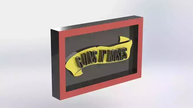 Guns n Roses Plaque