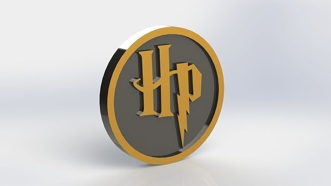 Harry Potter Plaque 3D print model
