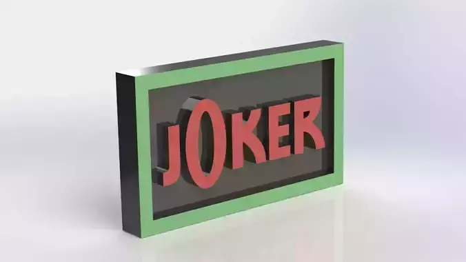 Joker Plaque