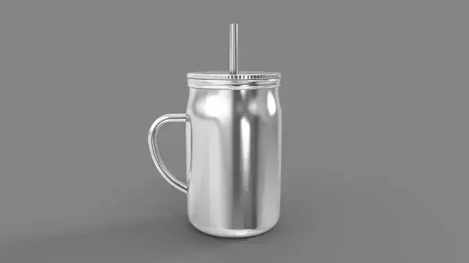Stainless Steel 24oz Vacuum Mason Jar