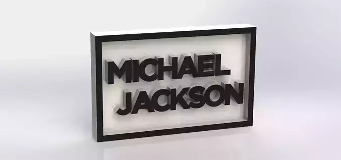 Michael Jackson Plaque