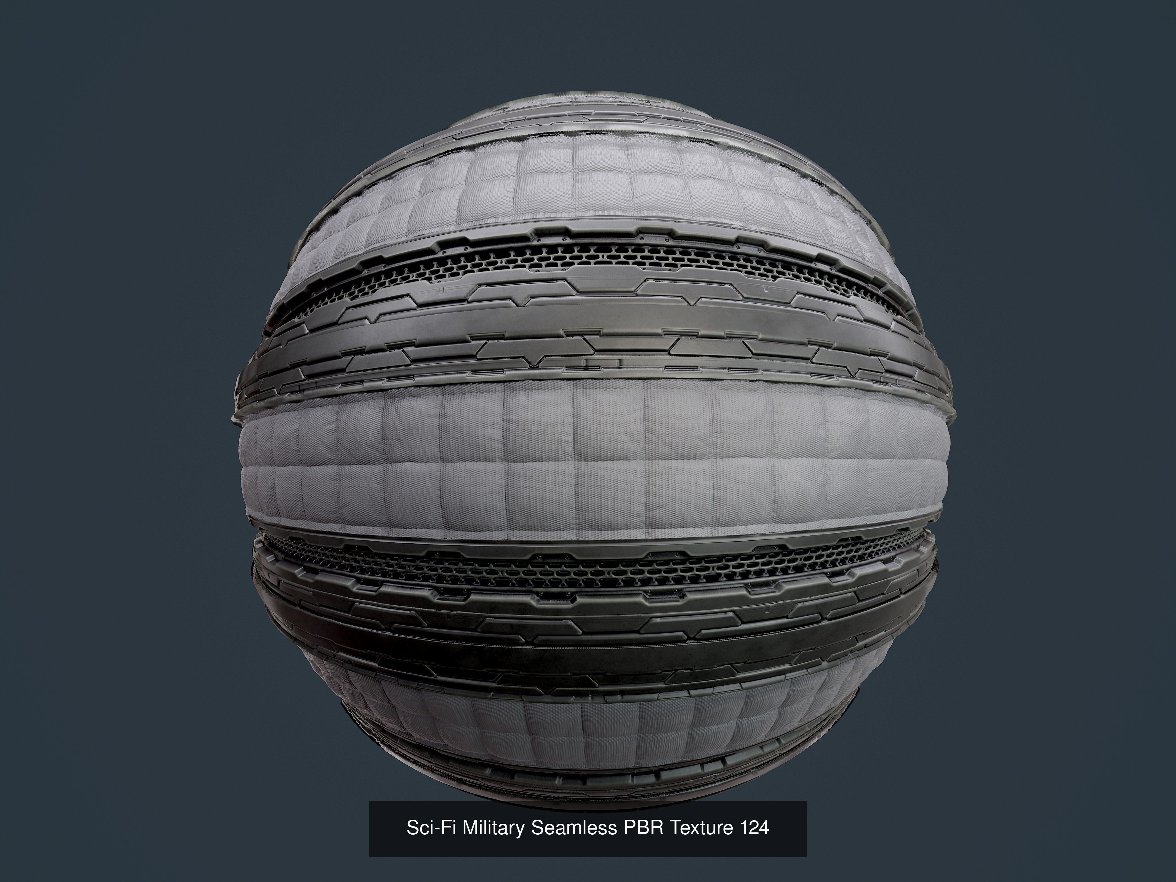 35 Sci-Fi Military Seamless PBR Textures Texture_25