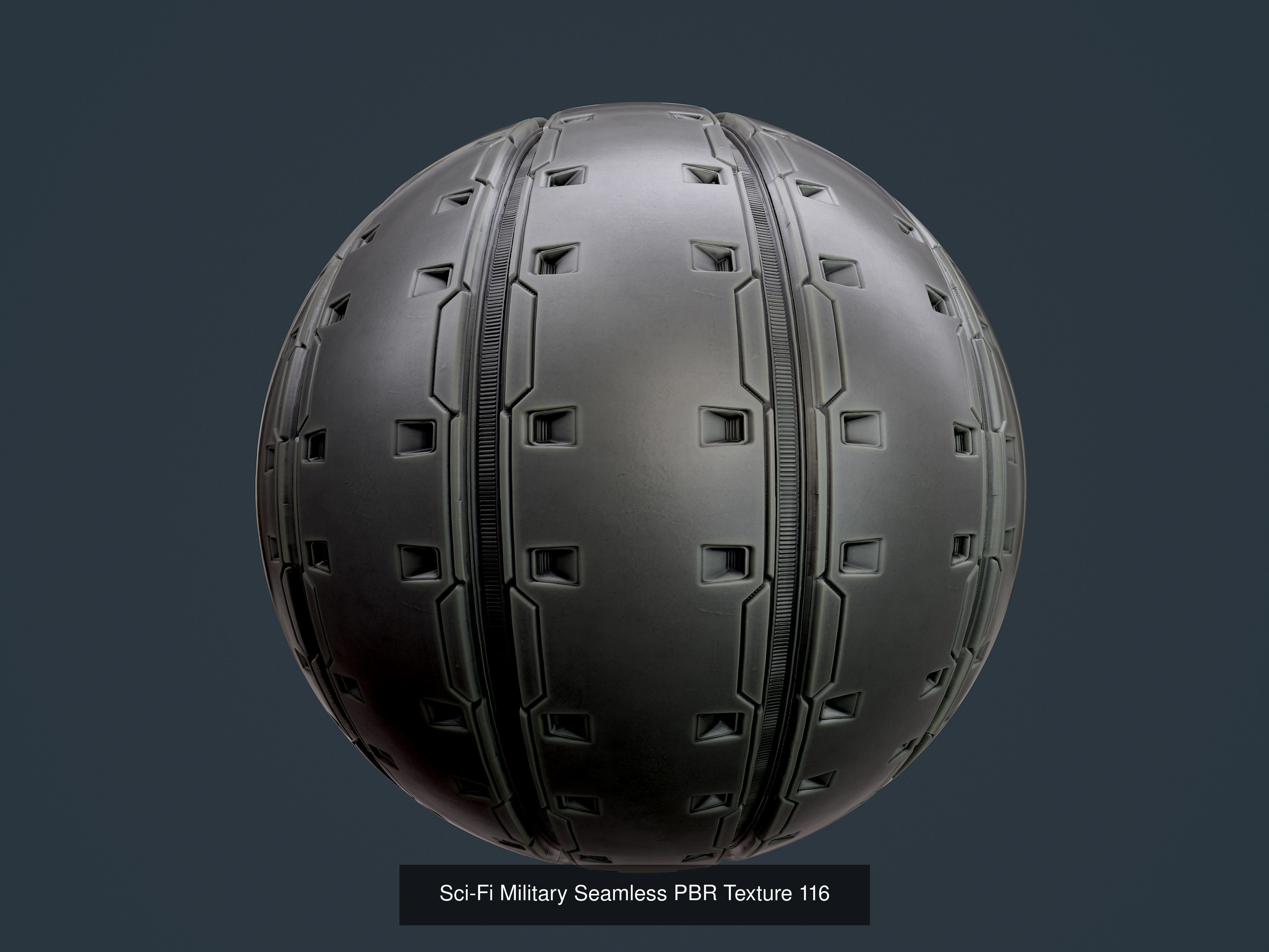 35 Sci-Fi Military Seamless PBR Textures Texture_17
