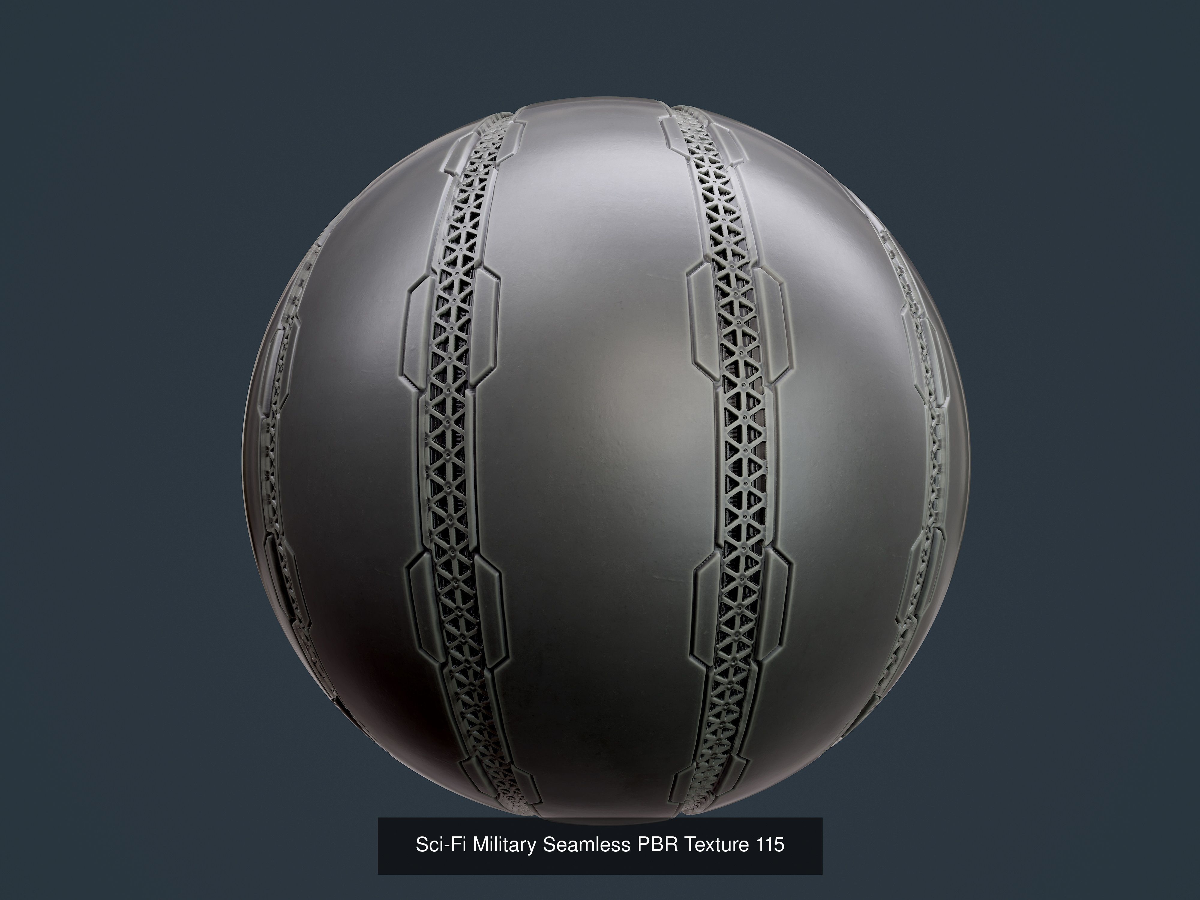 35 Sci-Fi Military Seamless PBR Textures Texture_16