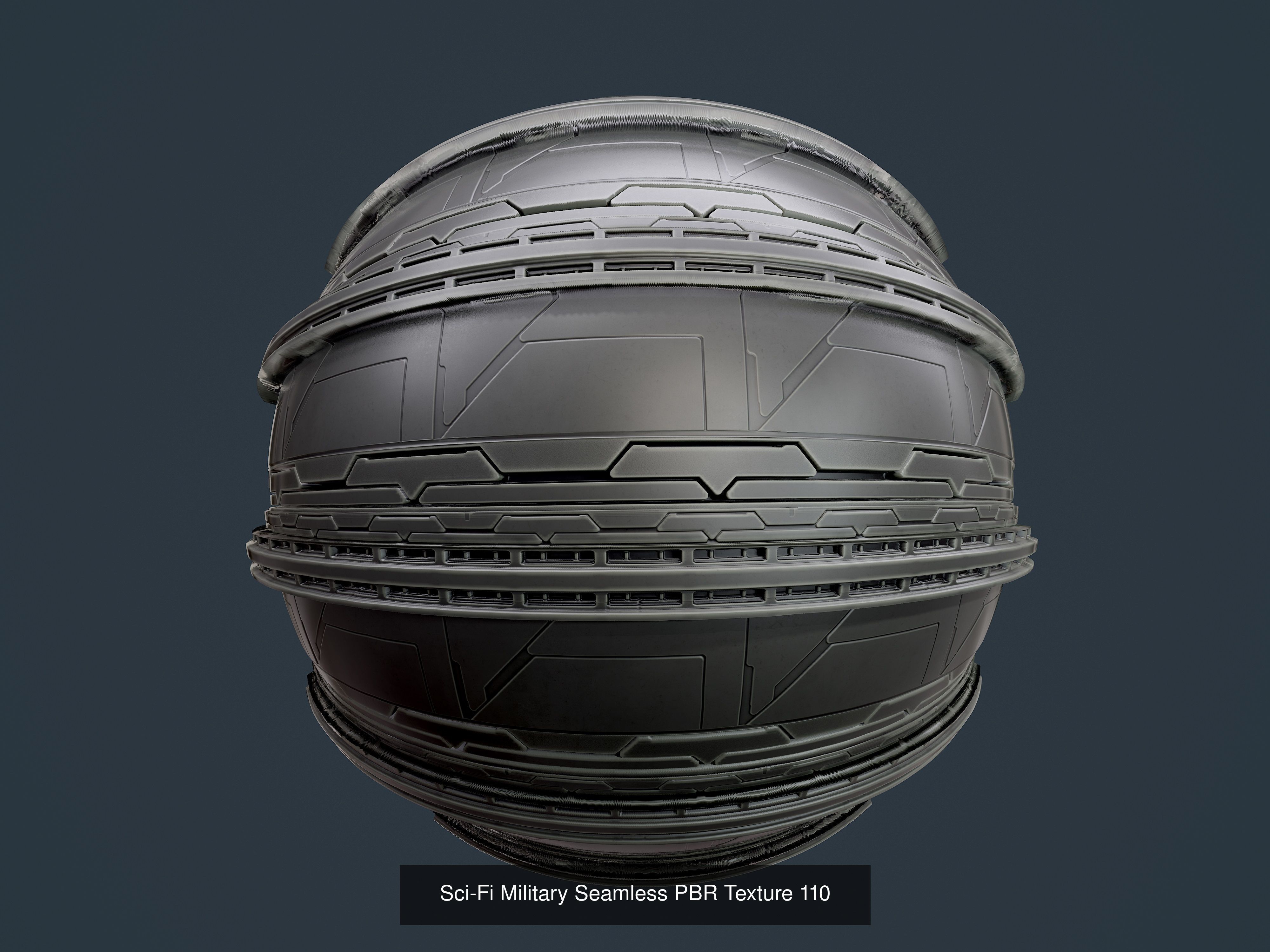 35 Sci-Fi Military Seamless PBR Textures Texture_12