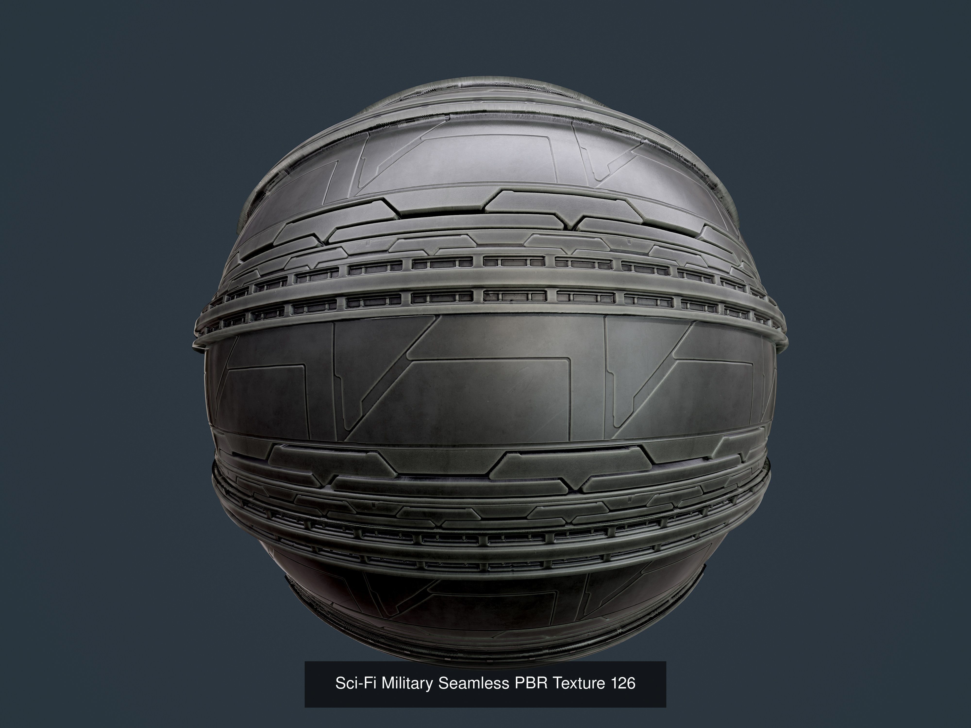 35 Sci-Fi Military Seamless PBR Textures Texture_27