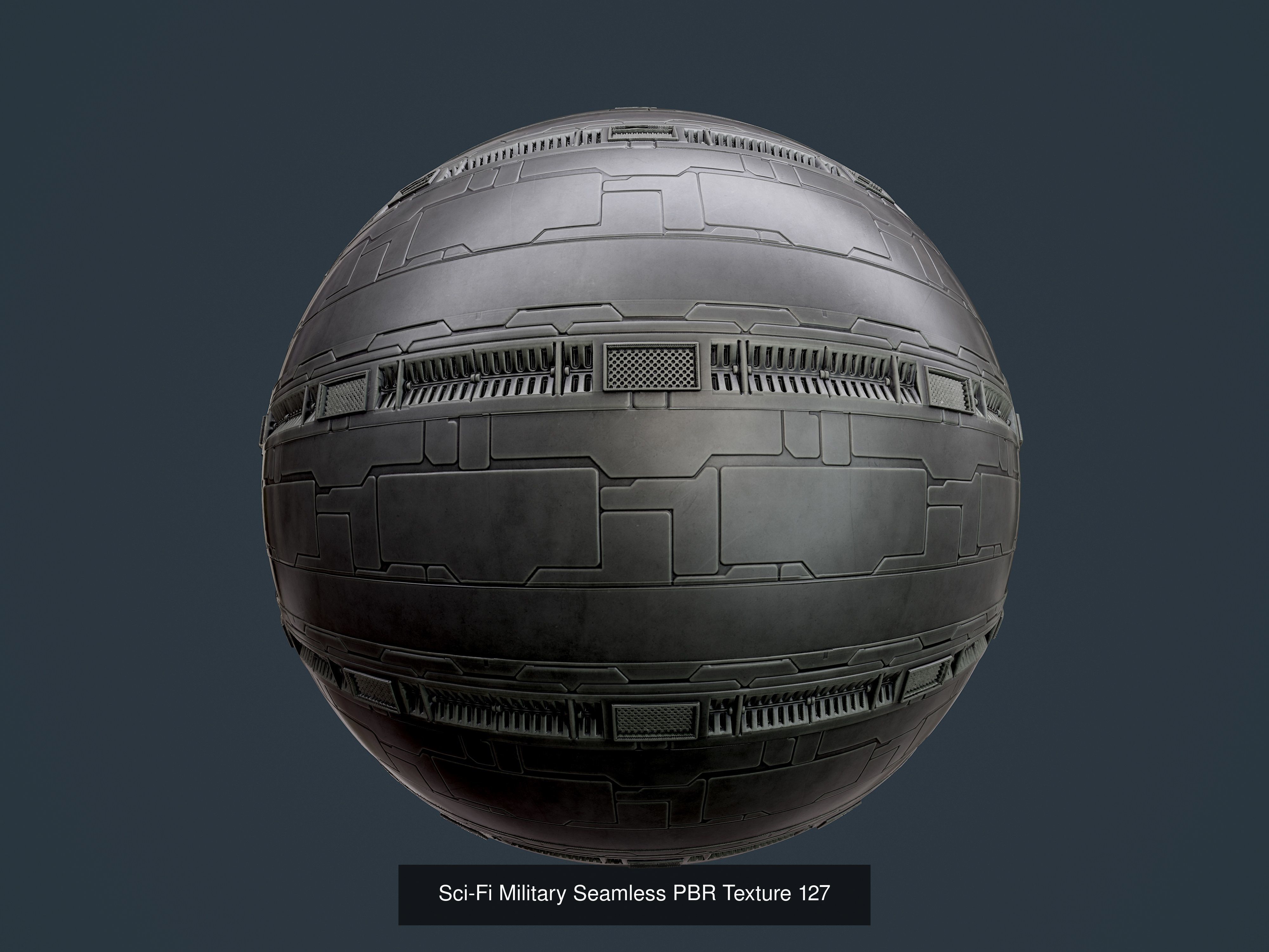 35 Sci-Fi Military Seamless PBR Textures Texture_28