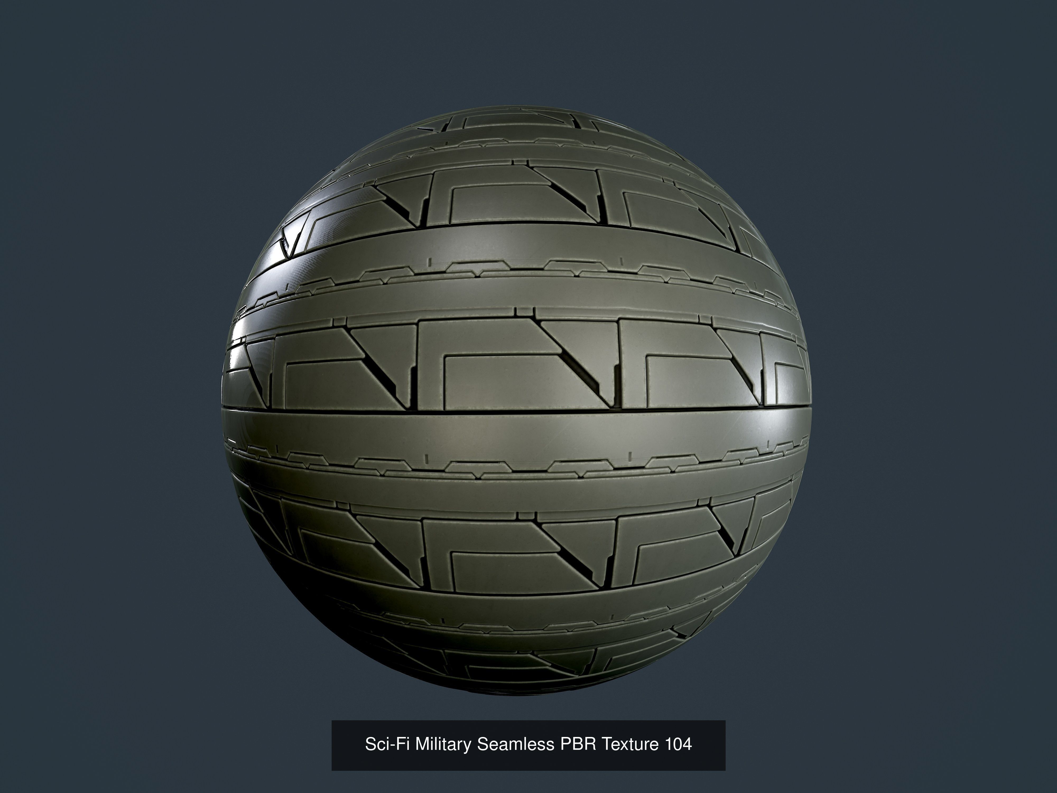 35 Sci-Fi Military Seamless PBR Textures Texture_6