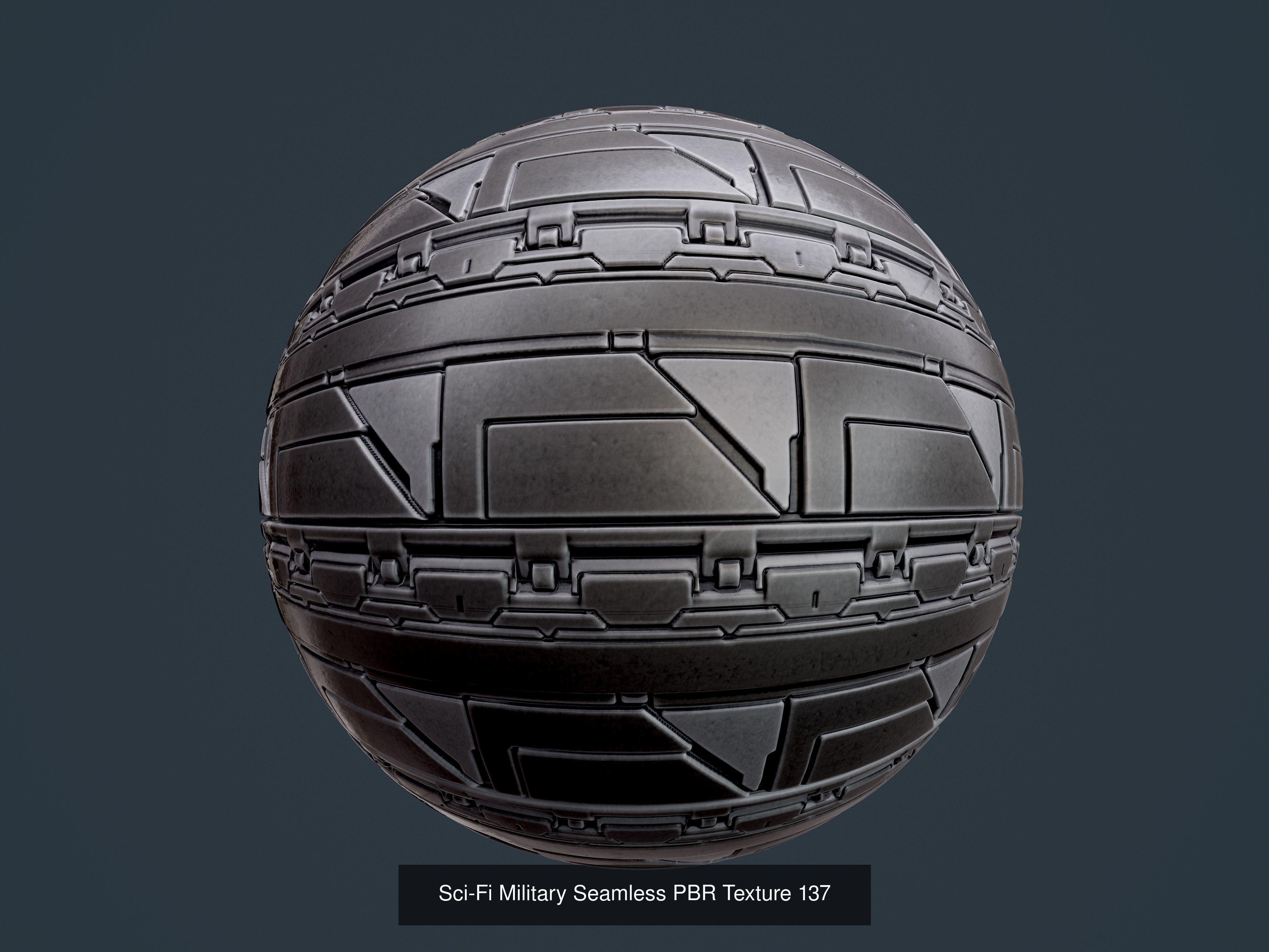35 Sci-Fi Military Seamless PBR Textures Texture_38
