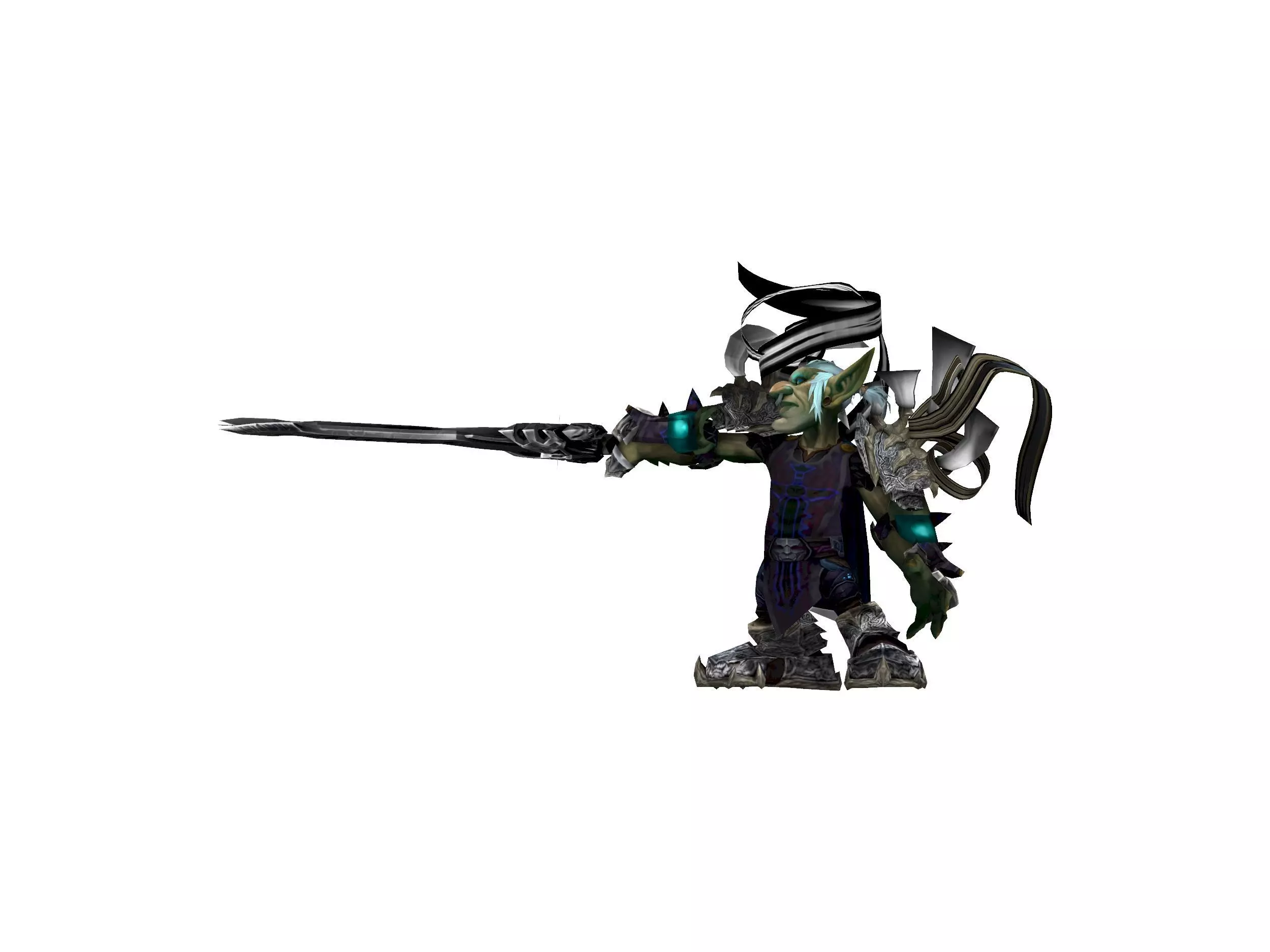 Personagem Wow 3D model_0