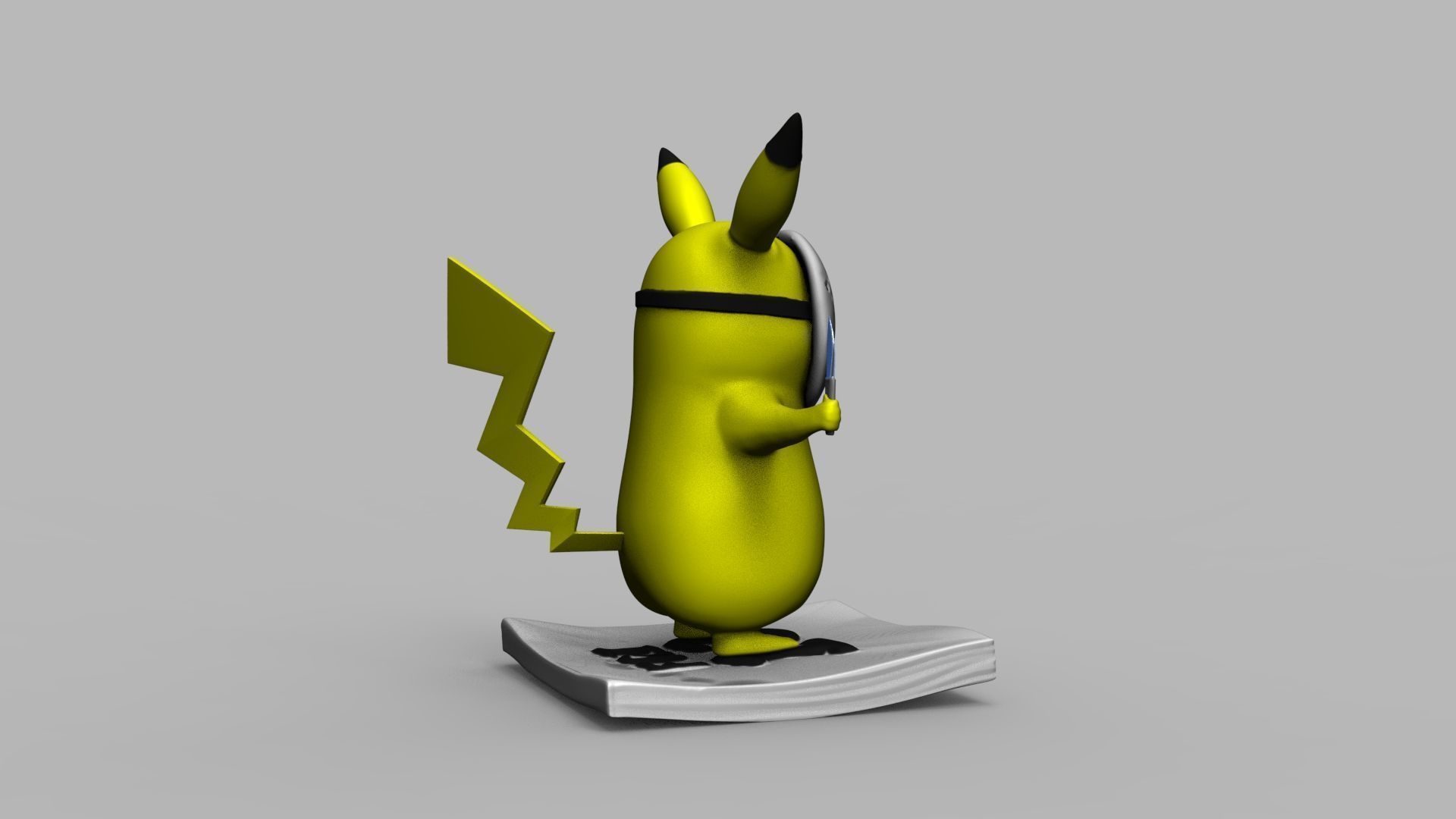 Pokemon Pikachu Jason Vorhees Friday 13 3D Printing Model 3D print model_10