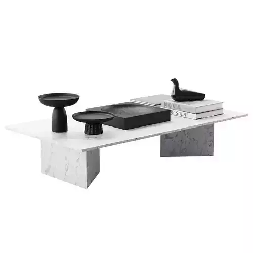 living decor set for coffee table 00