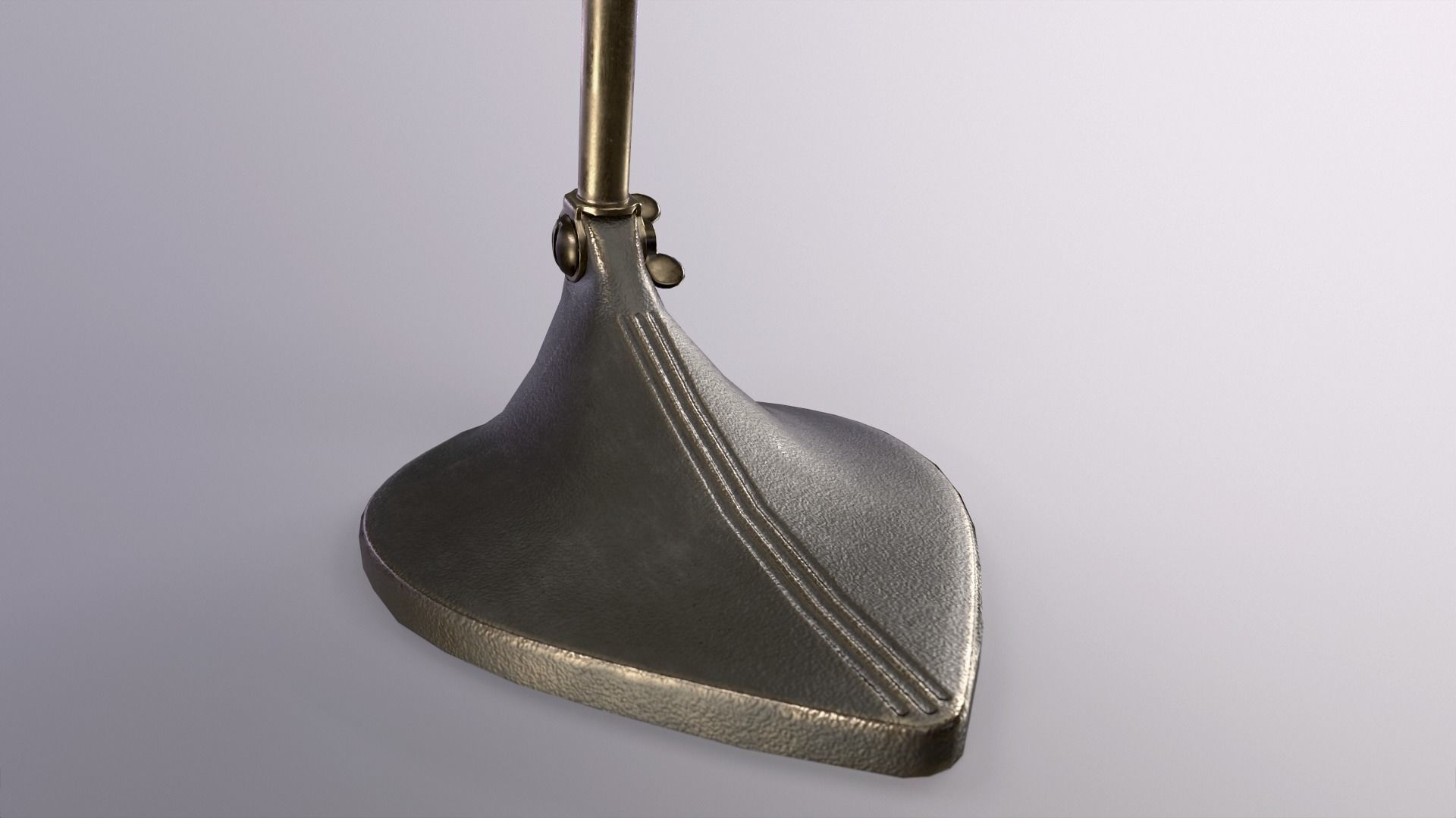 Lamp Vintage 40s Low-poly 3D model_5