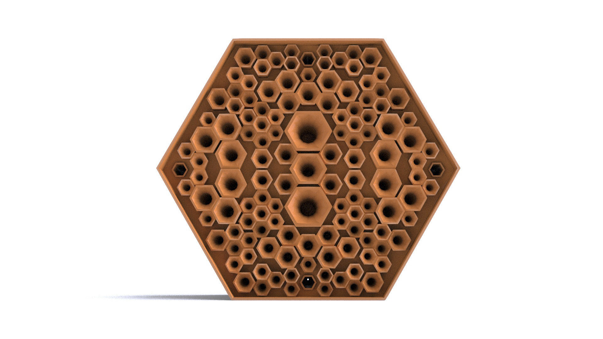 Bee Hotel 3D model_2