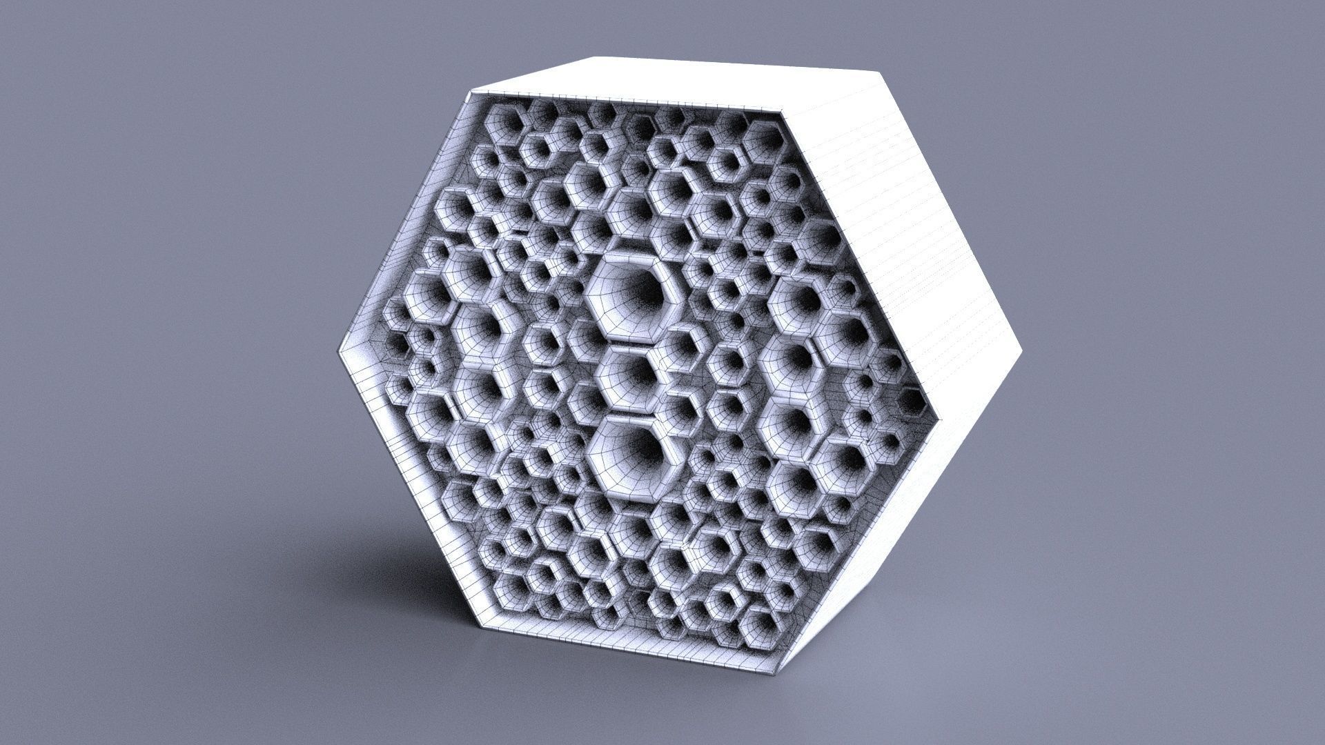Bee Hotel 3D model_5
