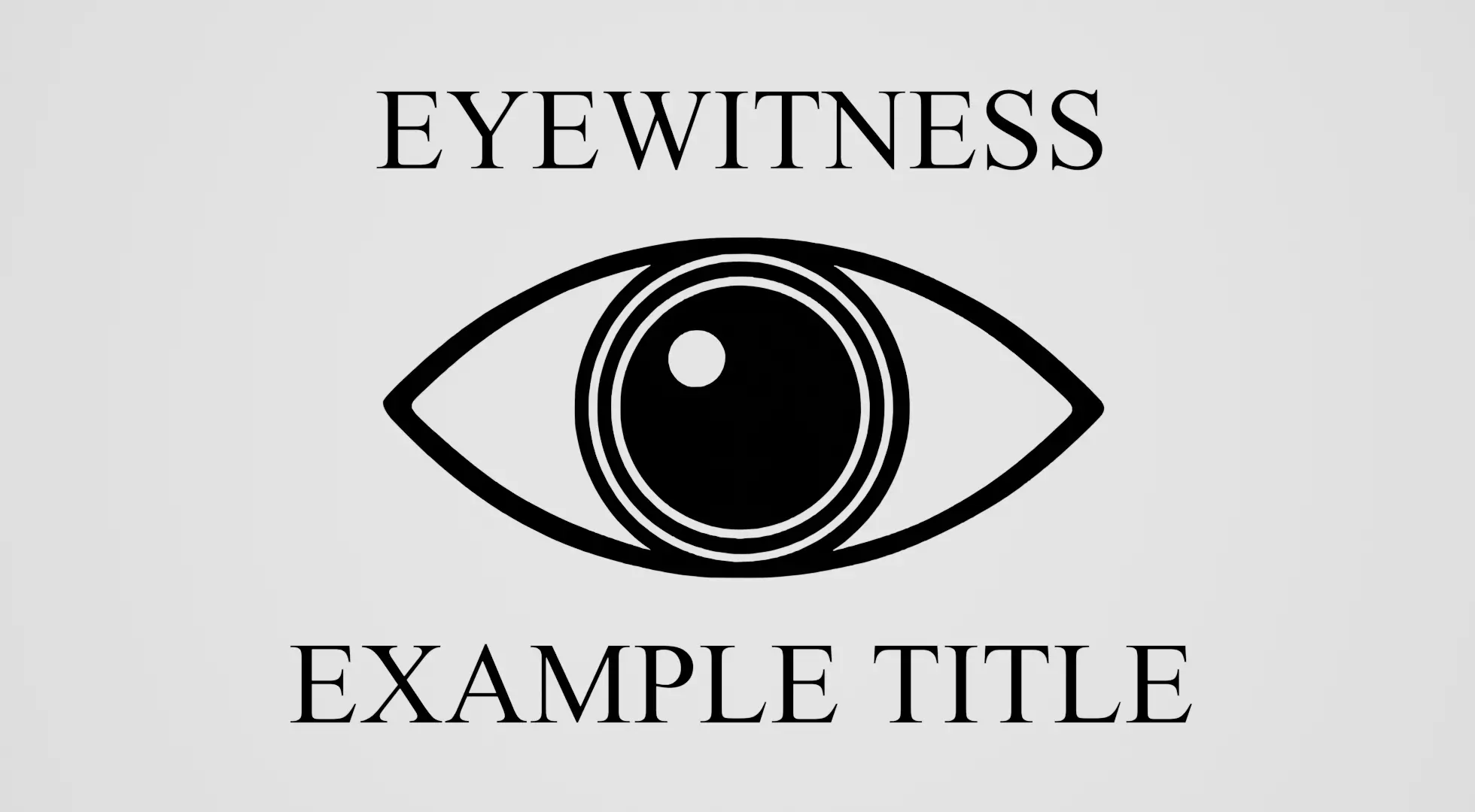 Eyewitness Museum Intro Template 3D model_0