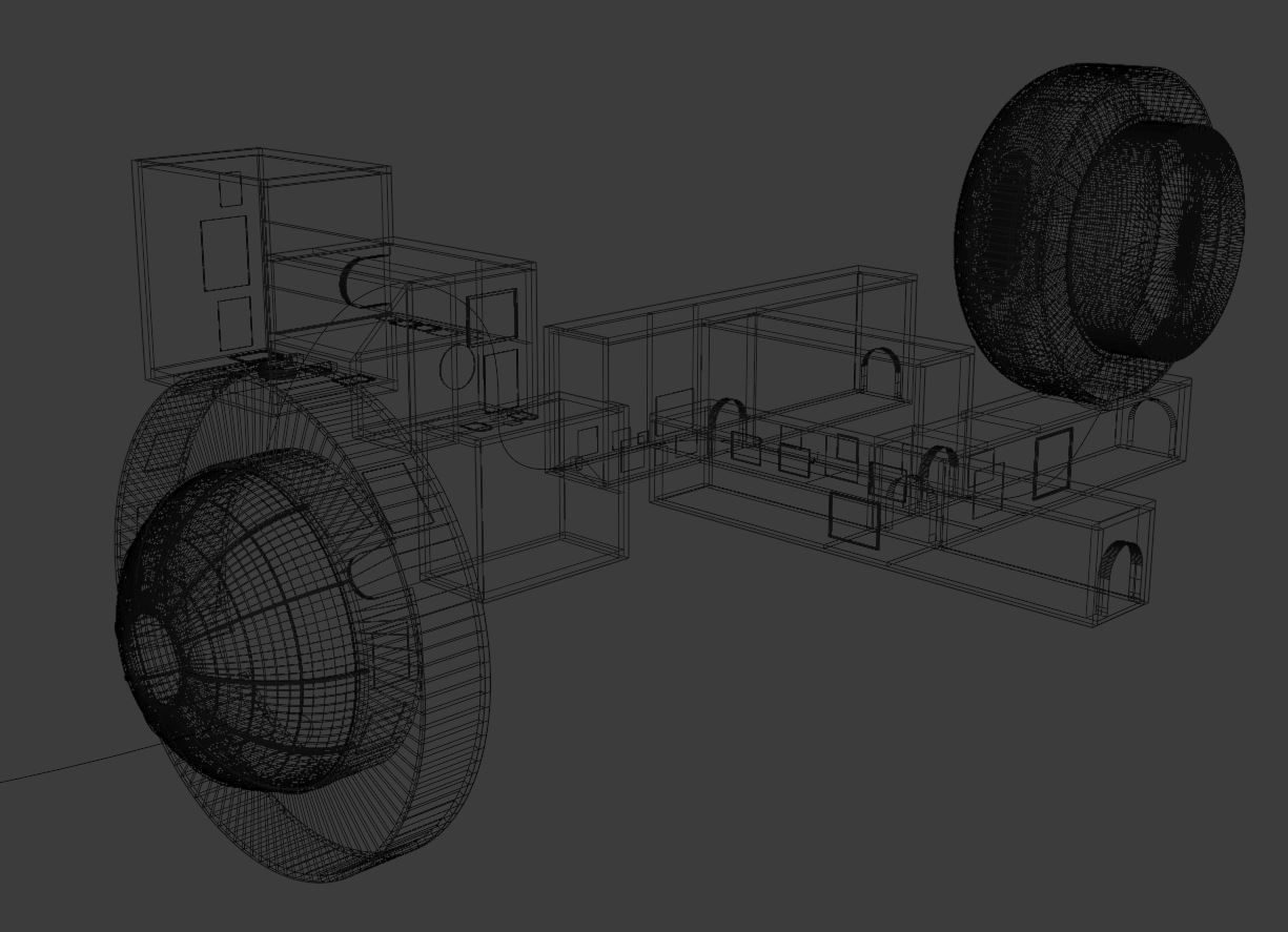Eyewitness Museum Intro Template 3D model_6