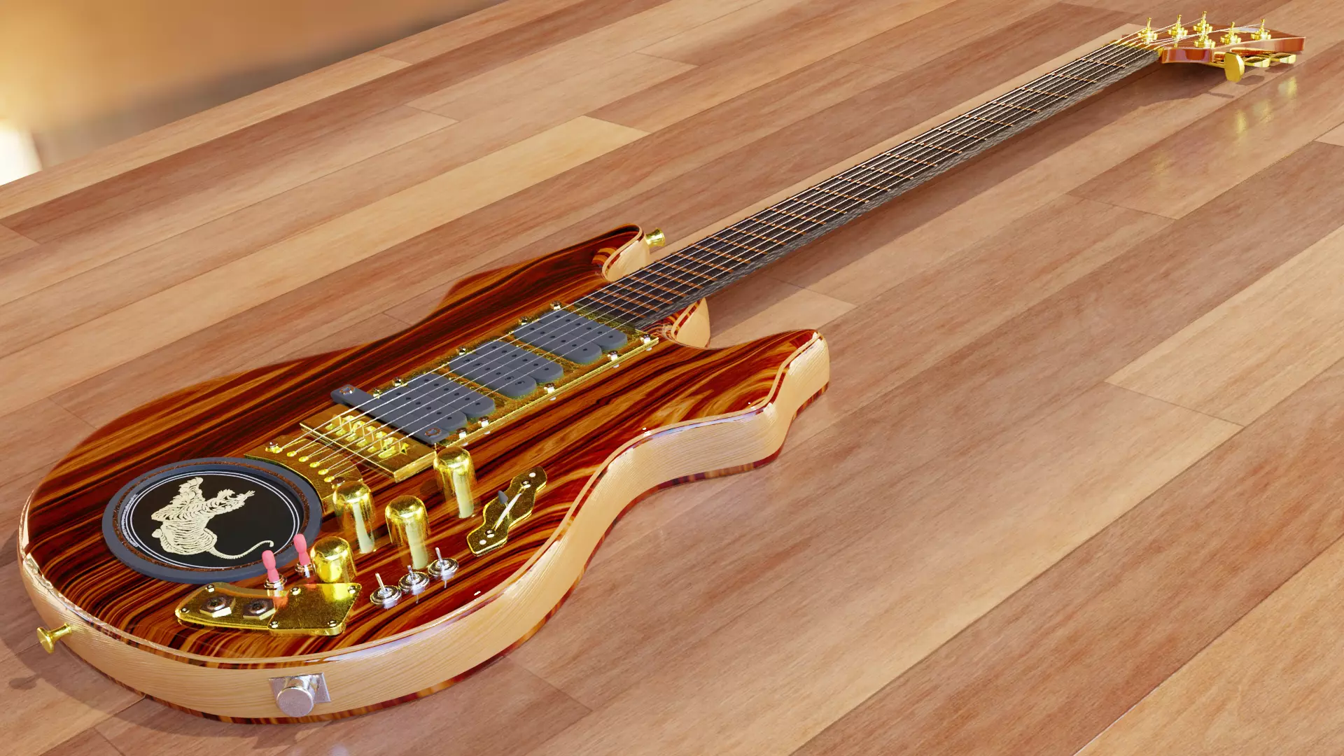 Tiger by Jerry Garcia 3D model_0