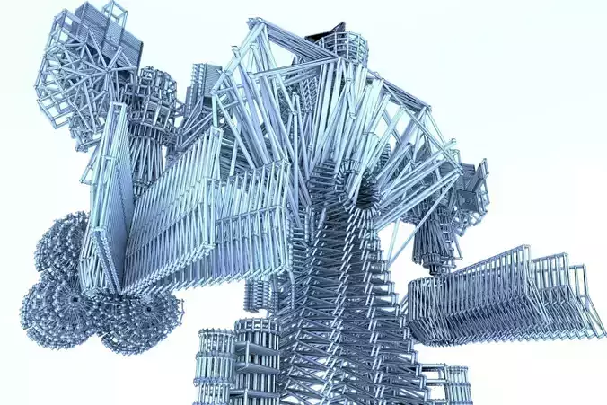 Robot Cyborg SciFi Game Character