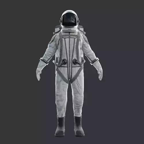  SpaceSuit - Astronaut -  Sci Fi - ready for game 