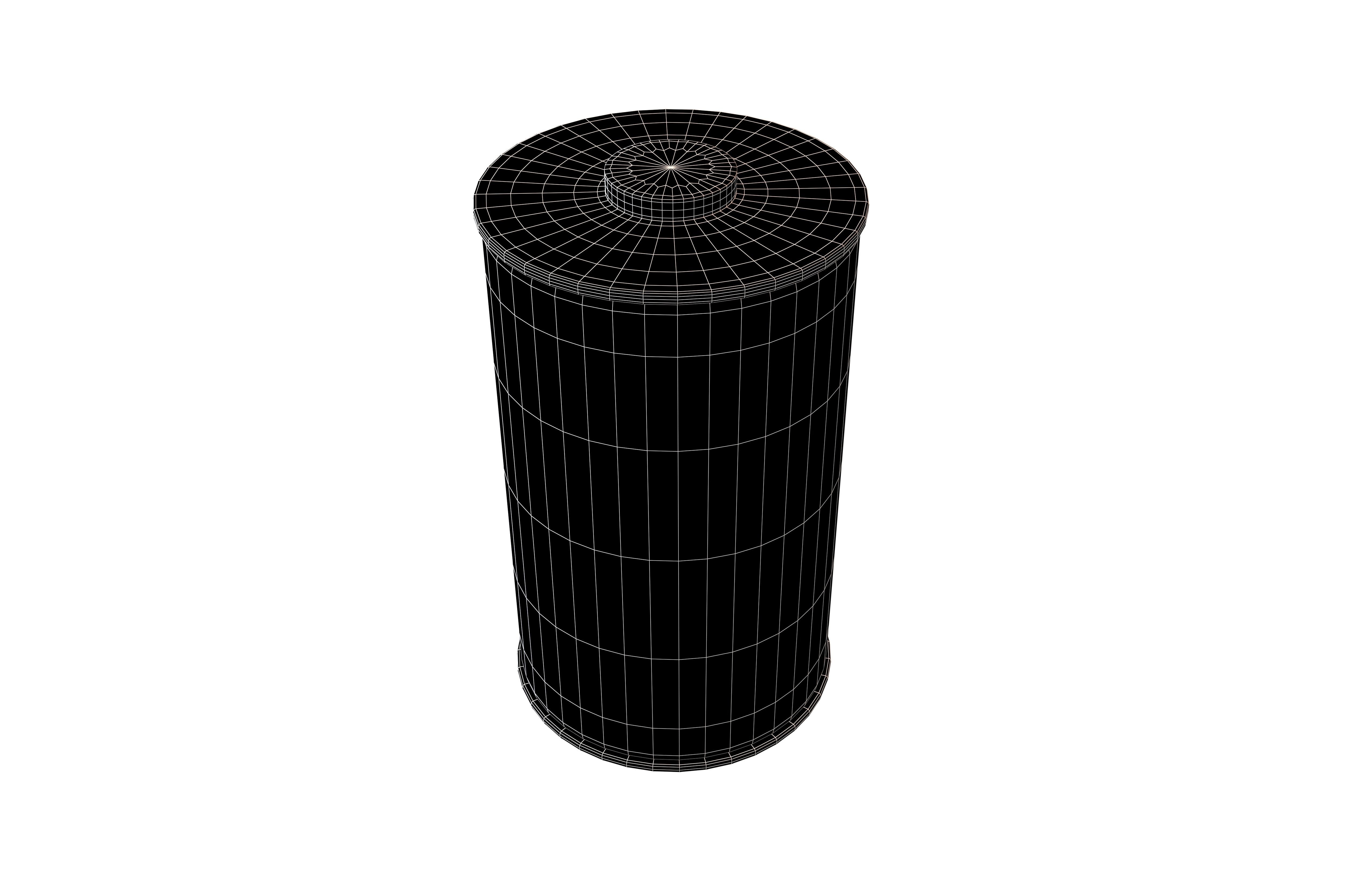 Battery Symbol v2 004 Low-poly 3D model_4