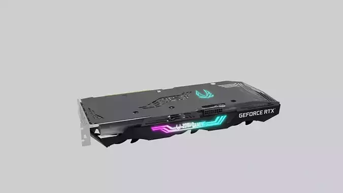 Zotac GeForce RTX 3080 Trinity 3D model
