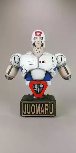 Plawres Sanshiro juomaru bust figure 3d model 3D print model