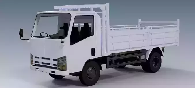 truck lorry dropside isuzu 
