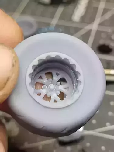 Weld Wheels Radial Tire Beadlock Combo 3D print model