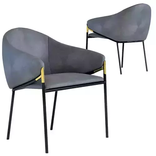 Chair with Armrest Boulevard